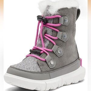 Girls Sorel Explorer boots